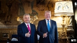 Orbán Viktor és Donald Trump találkozója Mar-a-Lagóban 2024. július 11-én