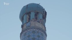 Ҳоли табоҳи як масҷид аз зилзила ва беэътиноии "Толибон"