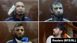 Саидакрами Раджабализода, Фарадин Шамсидин, Далерджон Мирзоев и Мухамадсобир Файзов в съда