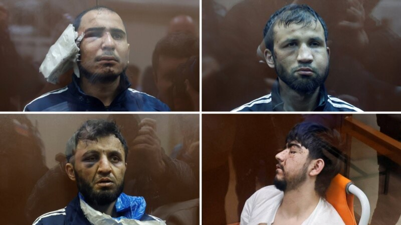 Отрезанное ухо, выбитый глаз, пакет на шее. Почему российские силовики открыто демонстрируют пытки обвиняемых в теракте? 