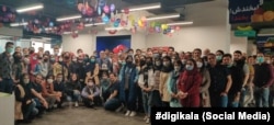 A Digikala tech team photo