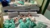 Գազայի հատված - Էլեկտրամատակարարման խափանման պատճառով ինկուբատորներից դուրս բերված նորածիններ Ալ-Շիֆա հիվանդանոցում, Գազա քաղաք, !2-ը նոյեմբերի, 2023թ.