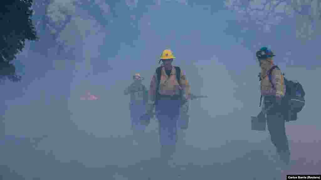A kaliforniai erdészeti és tűzvédelmi minisztérium, a Cal Fire&nbsp;egy sor erdőtűztérképet tett közzé, amelyeken a tüzek kiterjedése látható