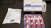 A photo of antibiotics that a reporter from RFE/RL's Balkan Service was able to buy without a prescription in Kosovo. 