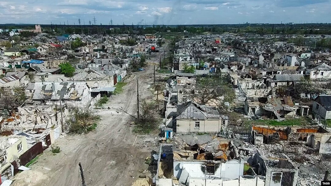 Рубижне - град в Луганска област, 2022 г. 