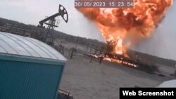 Взрыв на нефтяной скважине в ХМАО