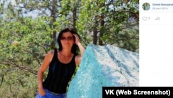 Жительница Феодосии Лилия Манцерова – скрин со страницы крымчанки в ВК