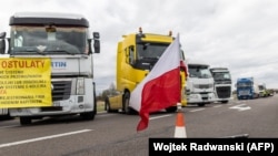 Польские перевозчики блокируют границу с Украиной, не пропуская транспорт для грузовых перевозок