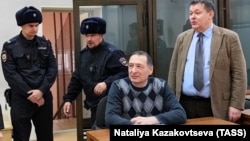 Борис Кагарлицкий в зале суда. Сыктывкар, декабрь 2023 года