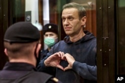 Навальныйға қатысты соттардың бірі. 9 ақпан 2021 жыл.