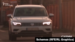 Volkswagen Tiguan 2020 року випуску, яким володіє тесть Кириленка