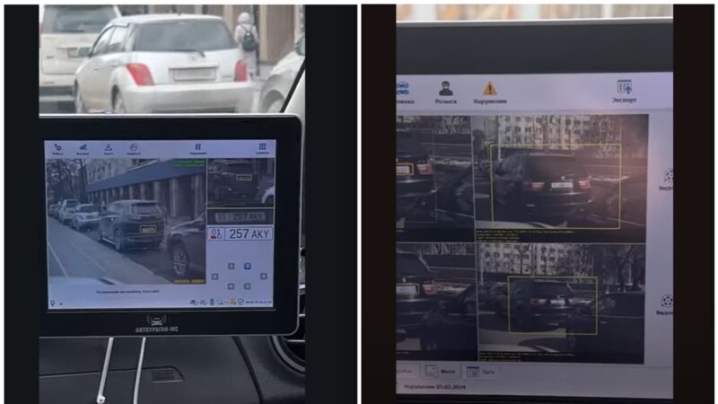Бишкекте кайгуулчулар туура эмес токтогон автоунааларды видеокаттоо менен аныктайт