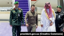 Президент України Володимир Зеленський під час візиту до Саудівської Аравії. Джидда, 19 травня 2023 року