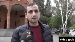 Armenia -- Yervand Khanamirian, a member of the Gyumri city councel, May 25, 2023.