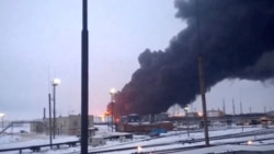 Последствия атаки дронов на Рязанский НПЗ в марте 2024 года