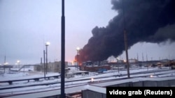 Пожар НПЗ в Рязани, архивное фото