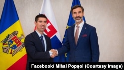 Ministrul de Externe, Mihail Popșoi, a fost și el la Bratislava unde a vorbit cu omologul său slovac, Juraj Blanár, despre aderarea R. Moldova la UE.