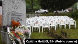 Spomenik žrtvama Hadžića tokom 1992. godine u BiH, 21. decembar 2023.