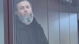 Магомед Алханов во время очередного слушания