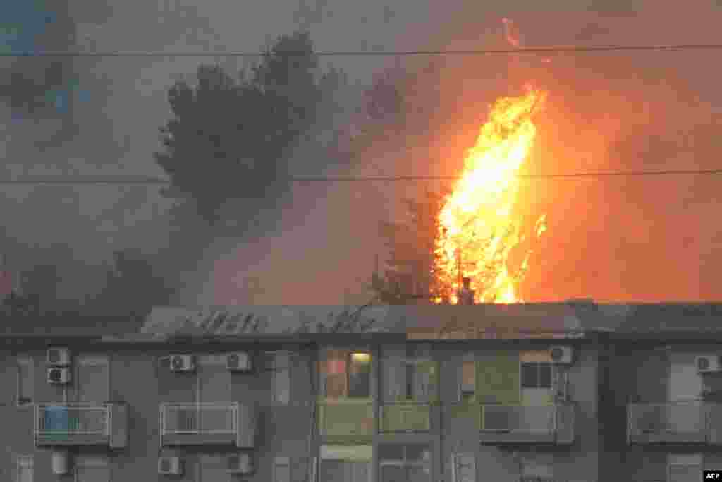 Požar na području Palerma, 25. juli.