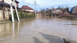 Наводнение в Горячем Ключе. Источник фото: телеграм-канал Сергей Белопольского