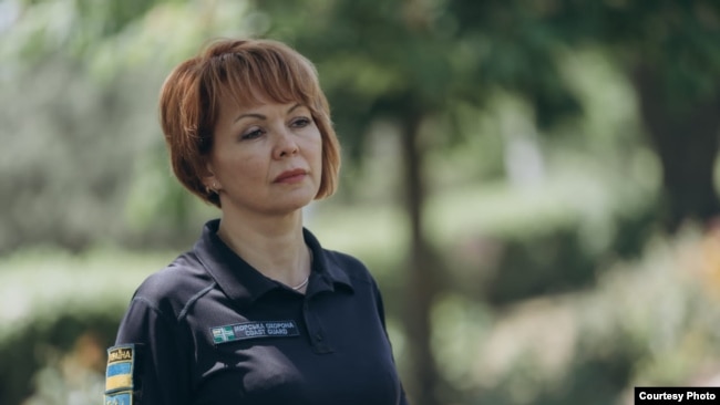 Наталія Гуменюк, керівниця об'єднаного координаційного пресцентру Сил оборони півдня України