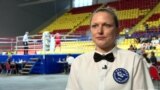 Frosina Maneva, boxing referee