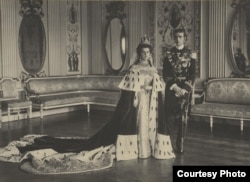 Великая княжна Мария Павловна и шведский принц Вильгельм, 1908