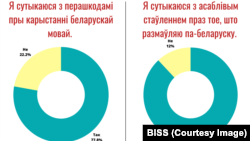 Інфаграфіка дасьледаваньня BISS