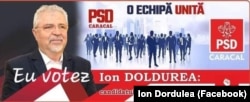 Ion Doldurea a câștigat, în 2020, Primăria Caracal cu peste 52% din voturi.