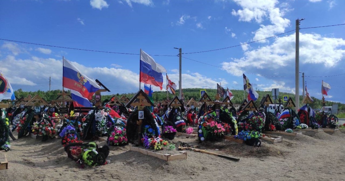 Встановлено імена понад 186 тисяч загиблих російських військових в Україні