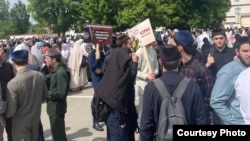 Митинг в Грозном против сожжения Корана, 23 мая 2023 года