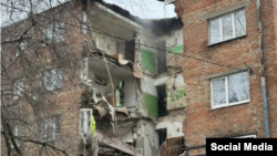 Обрушившийся дом на улице Нариманова. Ростов. 28 января 2024 года