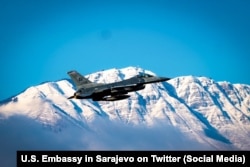 F-16 під час місії на Балканах (фото ілюстративне)