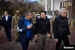 Гросси менен Зеленский жолугушкан учур. 27-март, 2023-жыл.