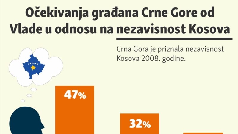 Očekivanja građana Crne Gore od Vlade u odnosu na nezavisnost Kosova