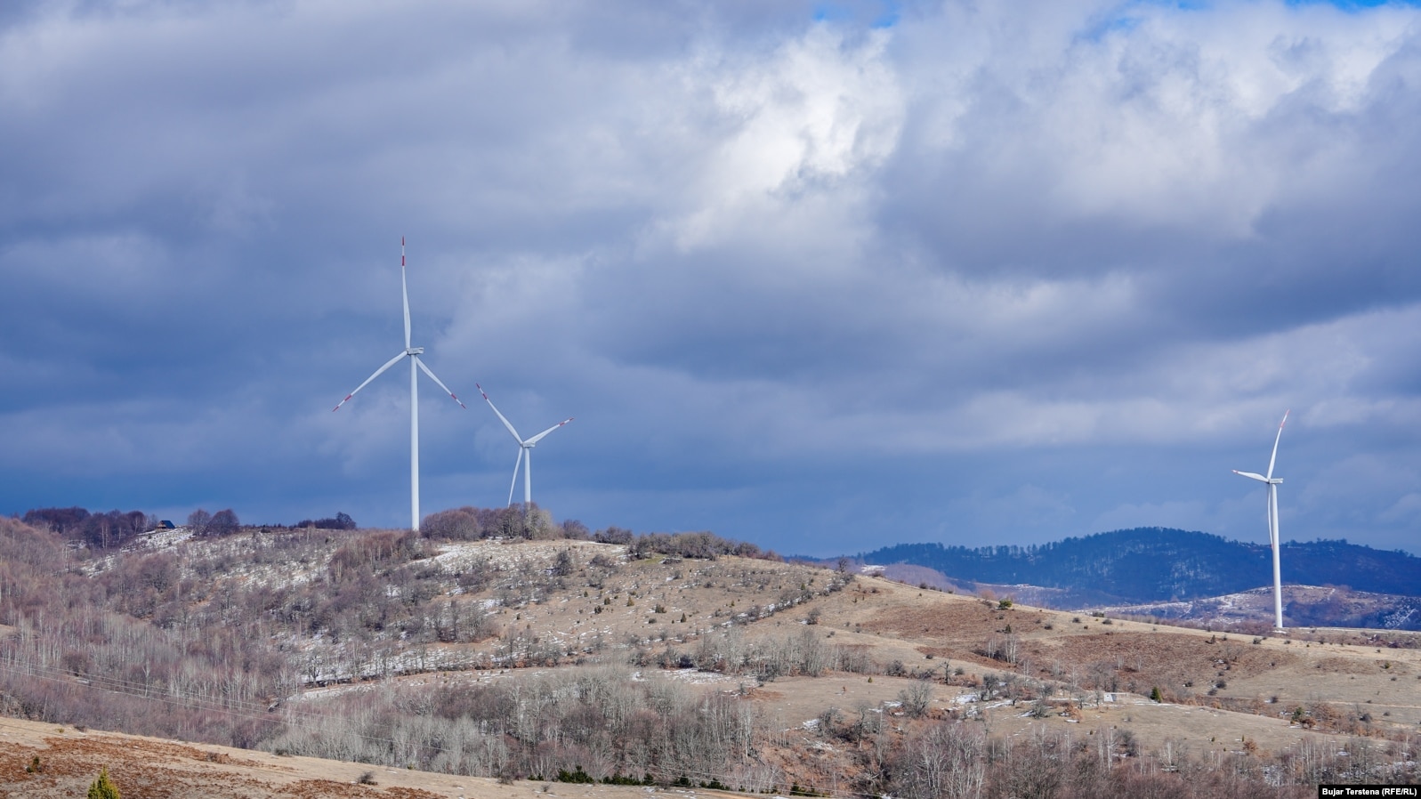 Parku i erës Kikta, në Kamenicë.