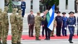 Уфа. Церемония отправки добровольческого полка "Башкортостан" на войну в Украину. 1 июня 2023 года. Иллюстративное фото