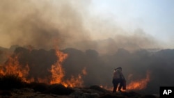 Fotografi ilustruese. Zjarret masive në ishullin Rodos të Greqisë në fund të korrikut 2023.