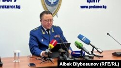 Кыргызстандын башкы прокурор Курманкул Зулушев. 31-январь, 2024-жыл.