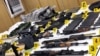 Kosovar police seized a cache of weapons in the north of the country.