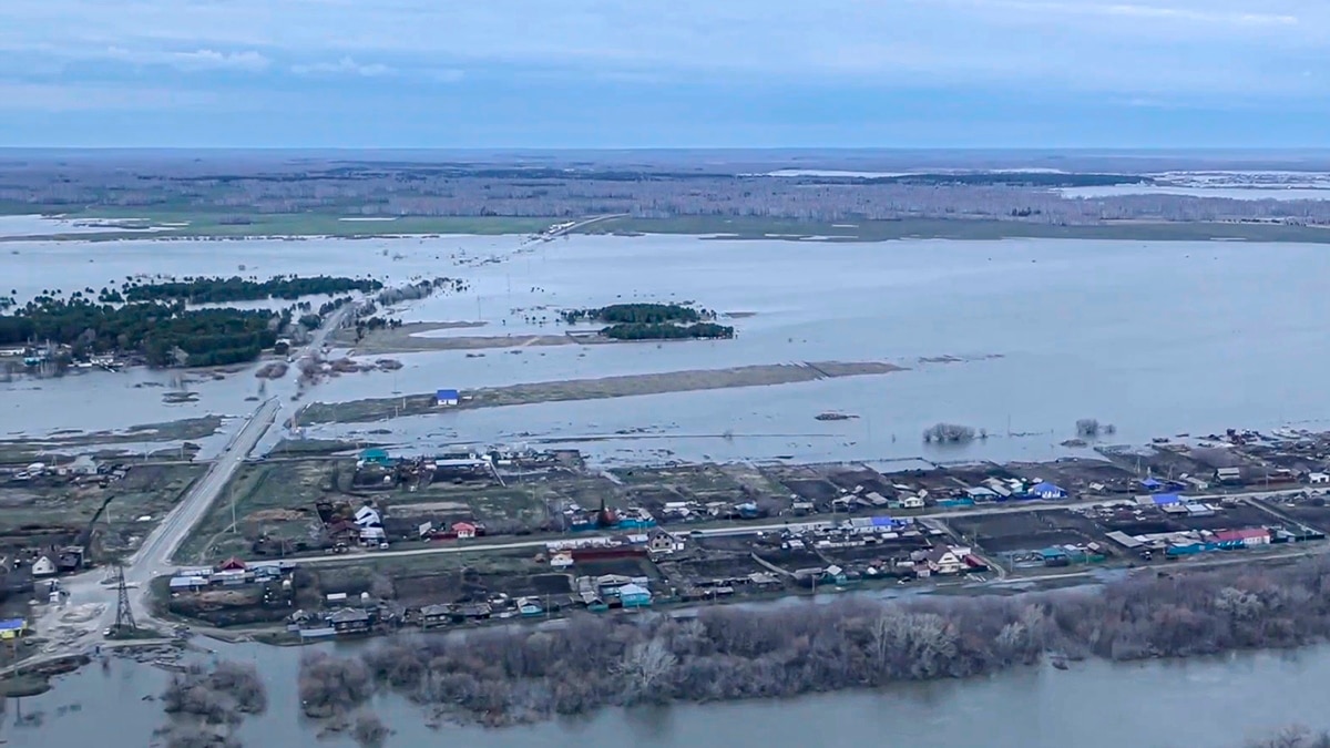 В районе Кургана уровень воды в реке побил рекорд 30-летней давности