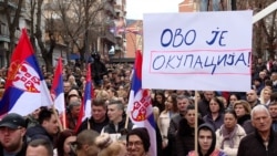 No Dinars, Just Euros: Ethnic Serbs Protest In Northern Kosovo