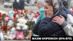 Mourners Pay Tribute To Victims Of Concert Attack In Russia