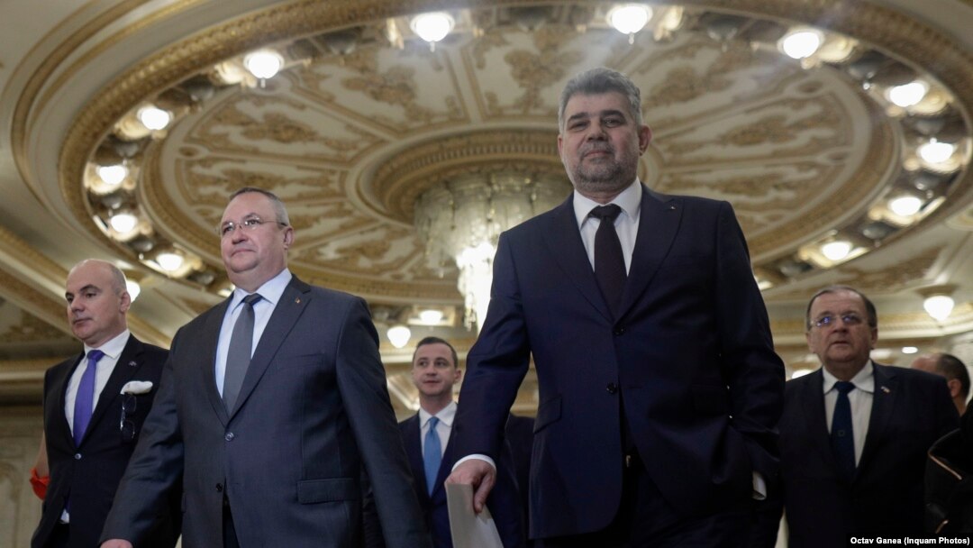 Nicolae Ciucă și Marcel Ciolacu, liderii coaliției la guvernare, au anunțat calendarul alegerilor.