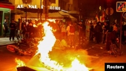 Протести во Франција по објавувањето на резултатите од првиот круг на изборите