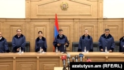 Armenia - The Supreme Judicial Council announces its decision to sack judge Anna Danibekian, July 16, 2024.