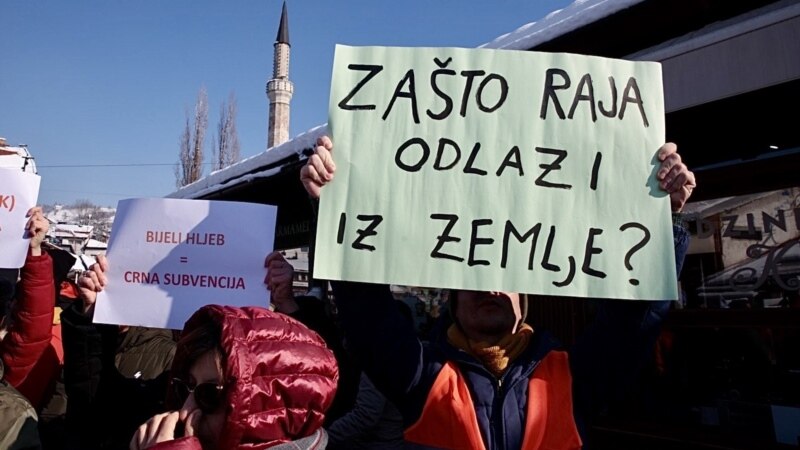 U Sarajevu protesti mladih nezadovoljnih subvencijama za kupovinu stanova 