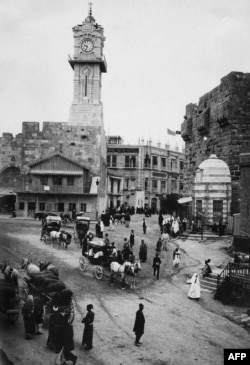 عکسی از اورشلیم در اوایل قرن بیستم