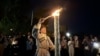 Традиционное зажжение памятной свечи «Ашьамака» у памятника махаджирам